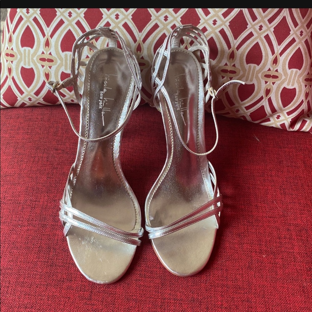 Silver heels